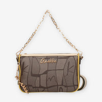 Anekke 42603-588-5 Borsa a tracolla marrone