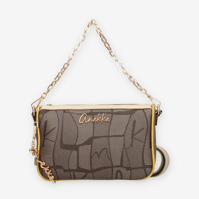 Anekke 42603-588-5 Borsa a tracolla marrone