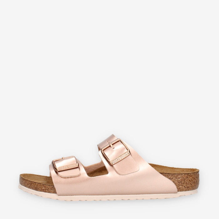 Birkenstock 1012478 Arizona Kids Sandali scalzati rame da bimba (calzata stretta)