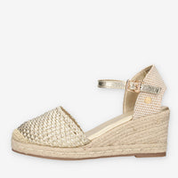 Xti Tentations 143844-GOLD GOLD TEXTILE LADIES SHOES