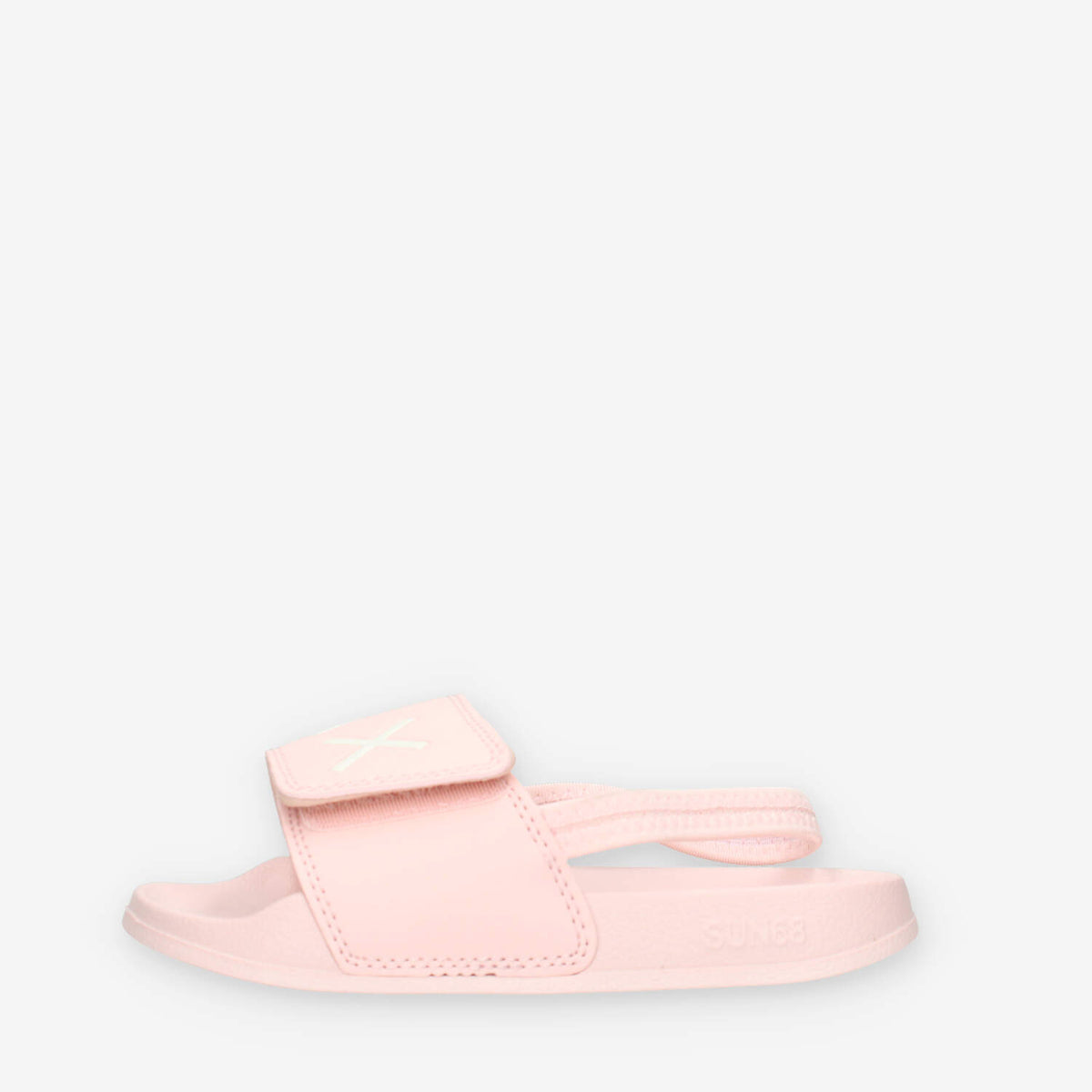 Sun 68 X36410B39PORCELLANA GIRL'S SLIPPERS LOGO (BABY) Ciabatte rosa da bimba