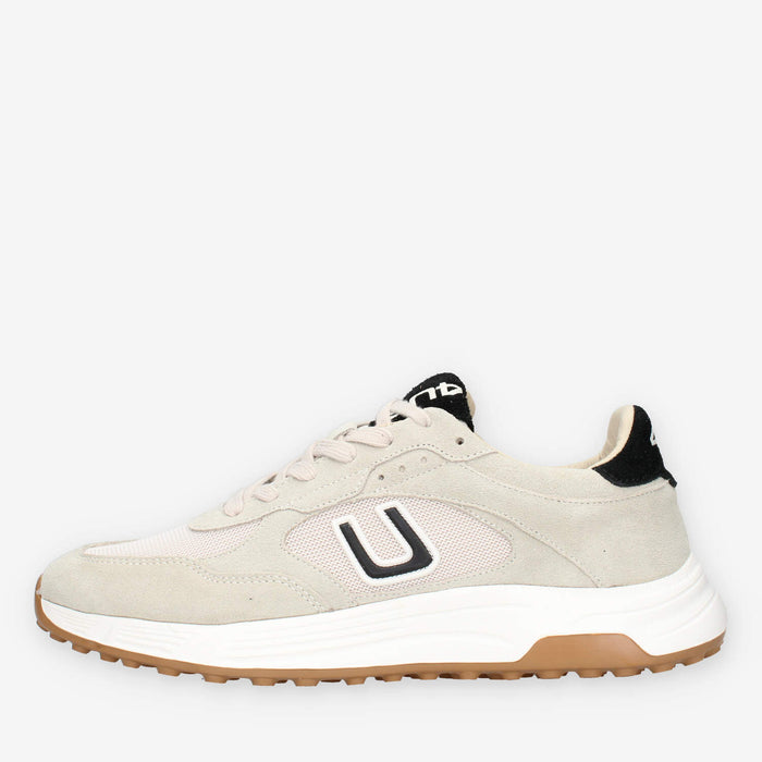 4 US by Paciotti 4US-15-BEI-BLA Sneakers beige e nere da uomo