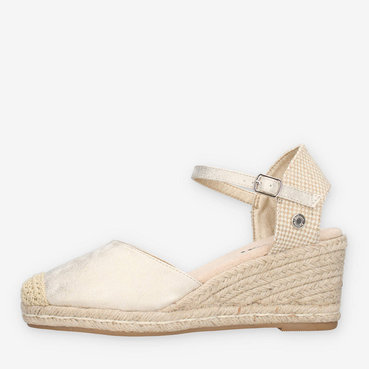 Refresh 175212-ORO Espadrillas oro da donna