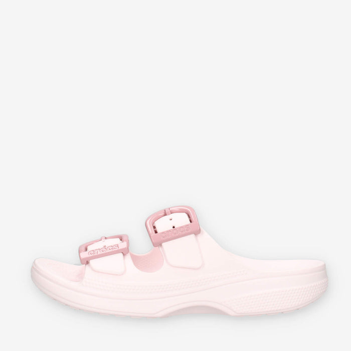 Crocs CR.212867-BBIC Saturday Enamel Buckle Sandali rosa da donna