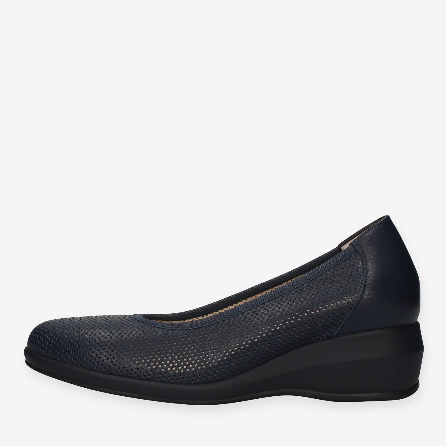 Melluso Dany Slip on traforate blu da donna