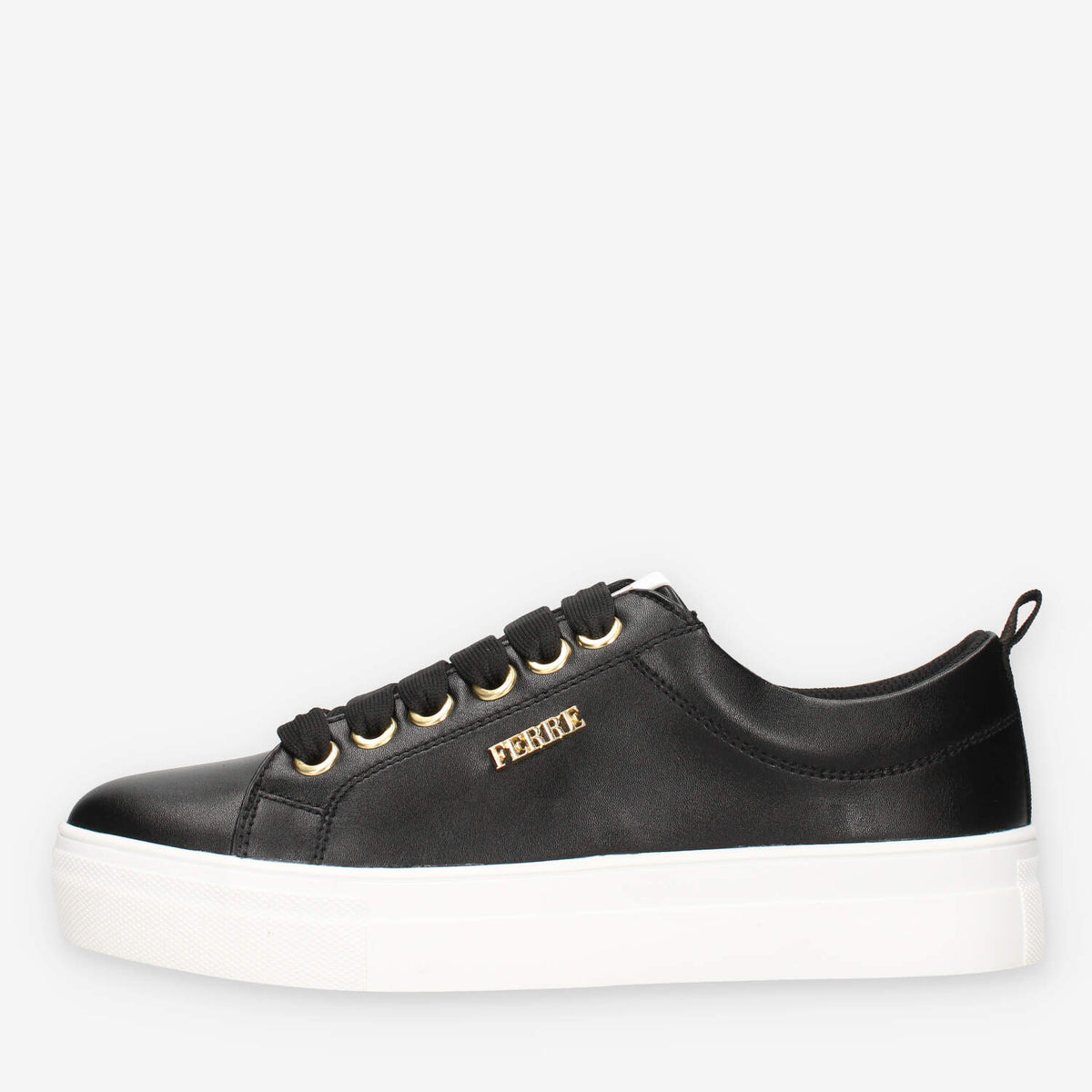 Ferre FB-200-BLACK Sneakers nere da donna