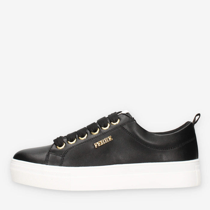 Ferre FB-200-BLACK Sneakers nere da donna