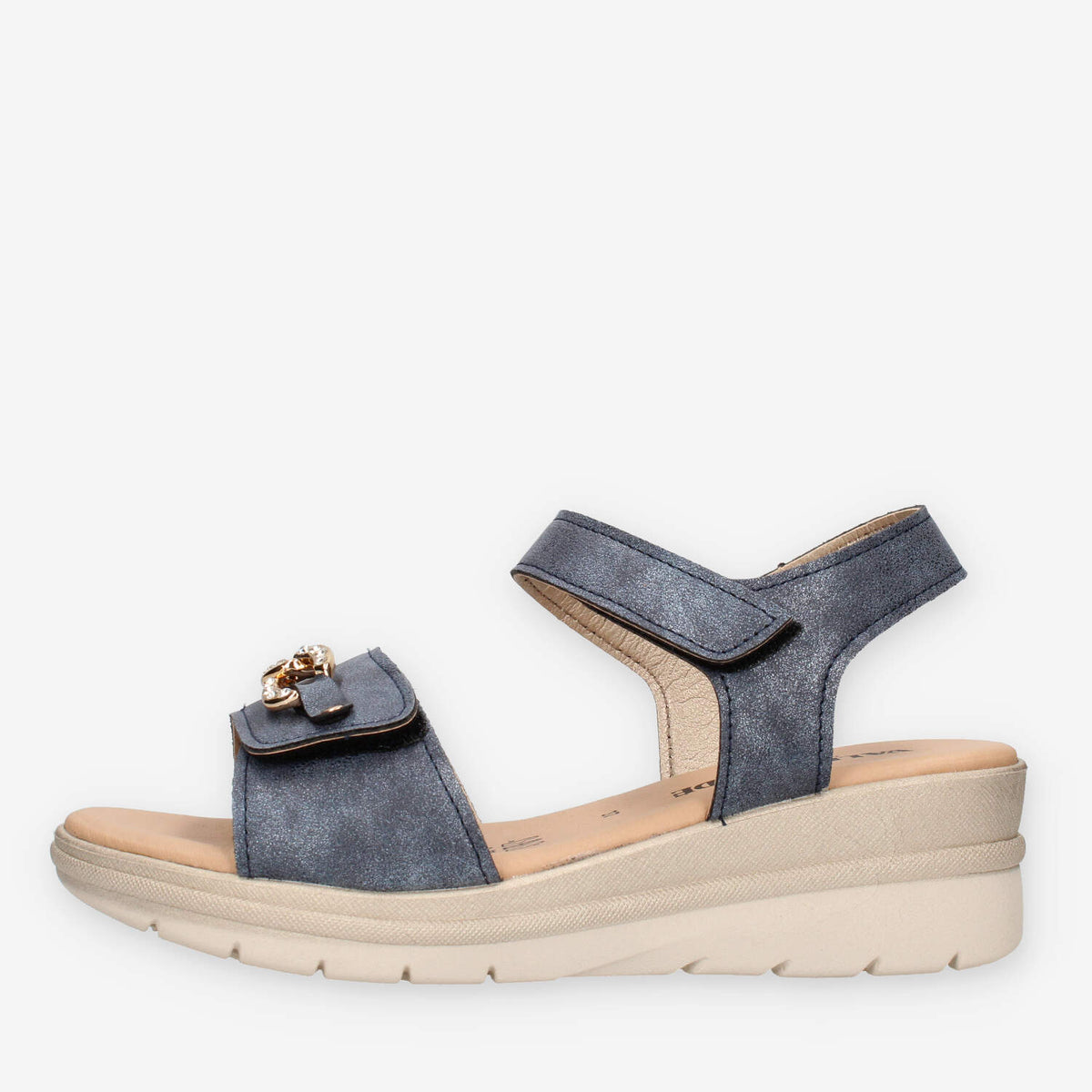 Valleverde 55566-BLU Sandali blu da donna