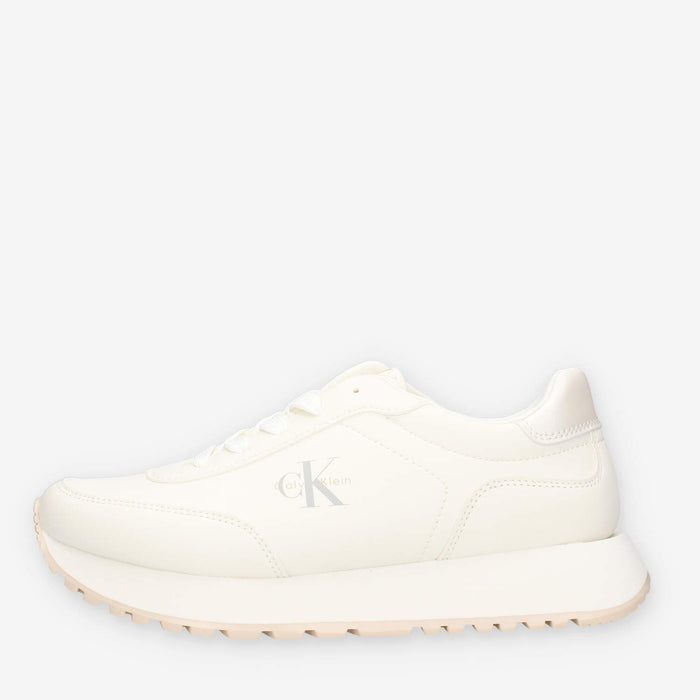 Calvin Klein V3A9-83110-1355530 Sneaker bassa allacciata off white