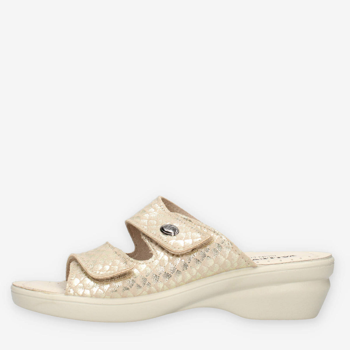 Valleverde 25312B-ORO Ciabatte oro da donna