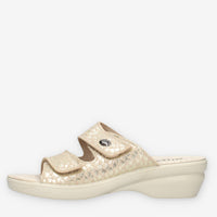 Valleverde 25312B-ORO Ciabatte oro da donna