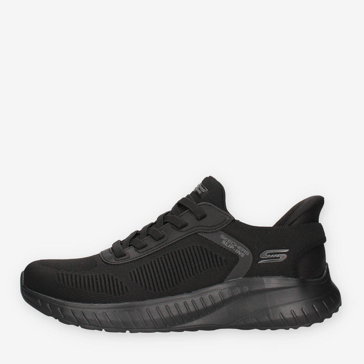 Skechers 118312-BBK BOB SQUAD CHAOS - SOLID STEP Skechers 118312-DKNV BOB SQUAD CHAOS - SOLID STEP Sneakers nere da uomo