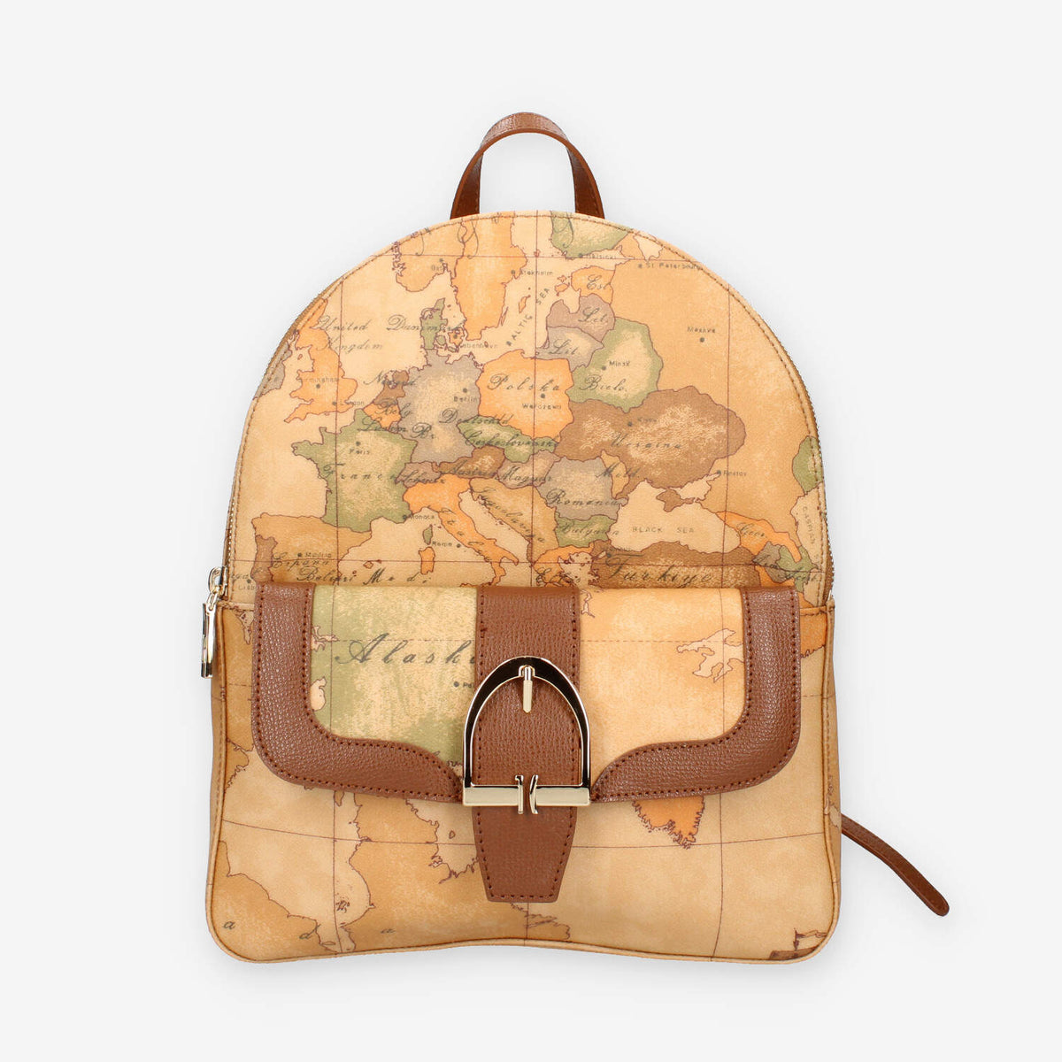 Alviero Martini Prima Classe LLD68-G611-0548 Zaino Geo Classic e castagna