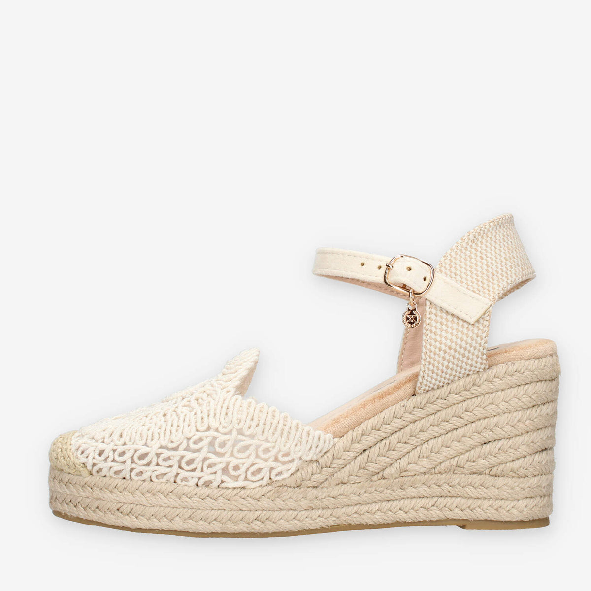 Xti Tentations 145417-BEIGE Espadrillas beige da donna