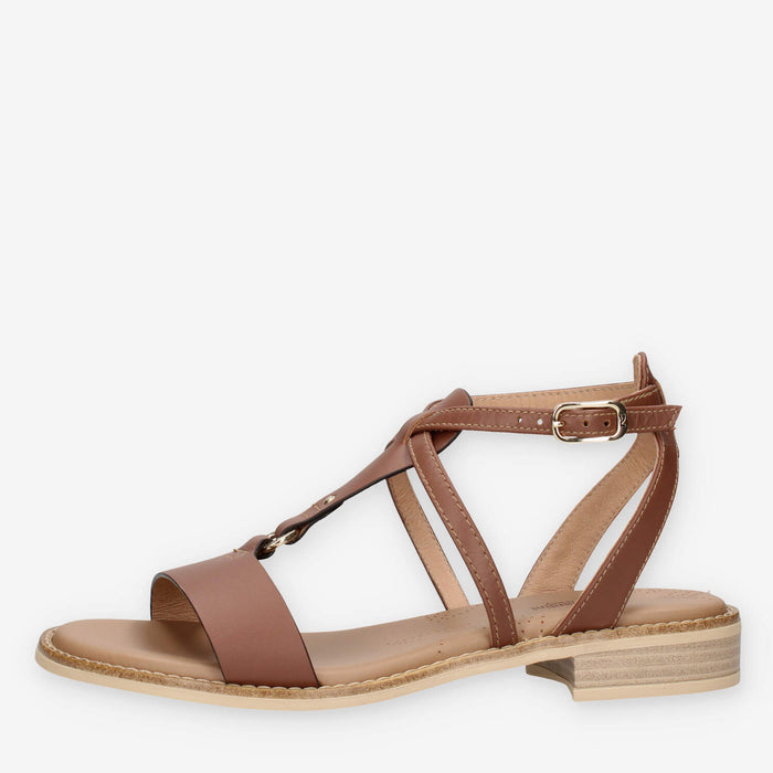 Nero Giardini E615895D-400 Sandali cuoio da donna