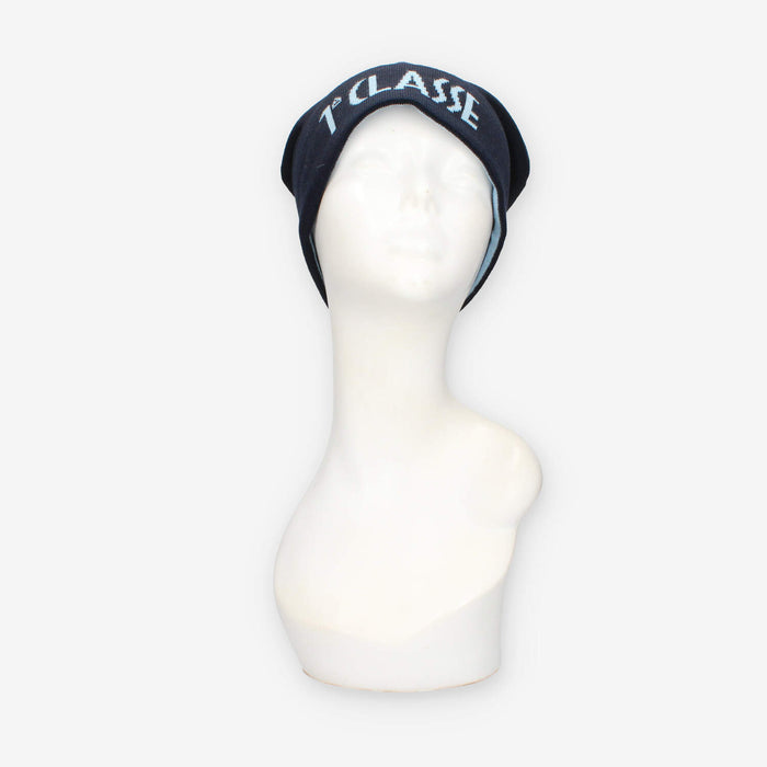 Alviero Martini Prima Classe KC057-1753-0103 Cappello blu da donna con pon pon