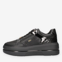 Donna Serena 185724DM-NERO Sneakers nere da donna  con glitter