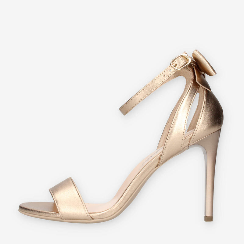 Nero Giardini E513170DE-434 Sandali bronzo da donna con tacco alto