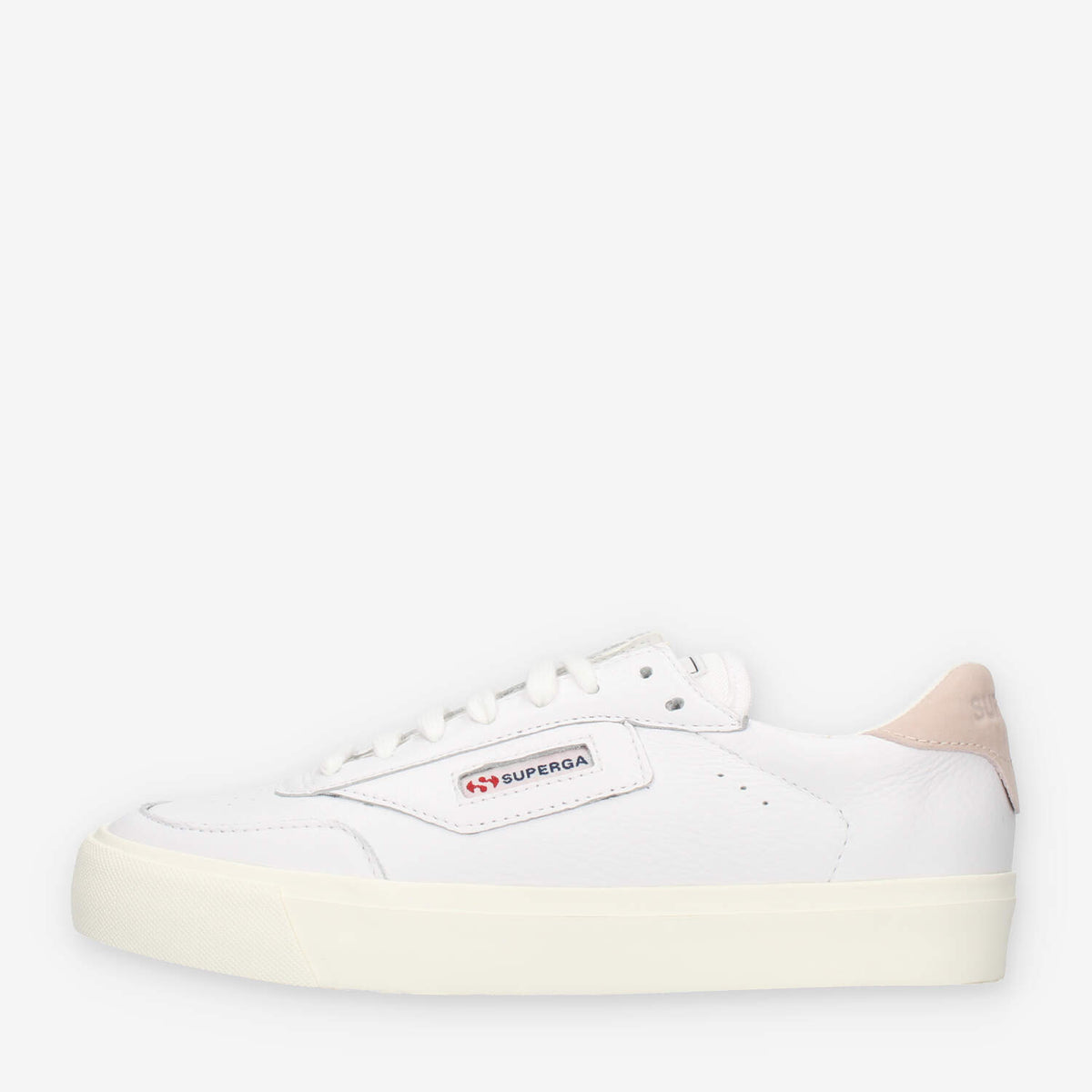 Superga Sneakers bianche e rosa da donna