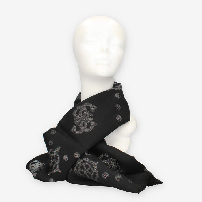 Guess AW5408-POL03-BLA ZALINA SCARF 70X180