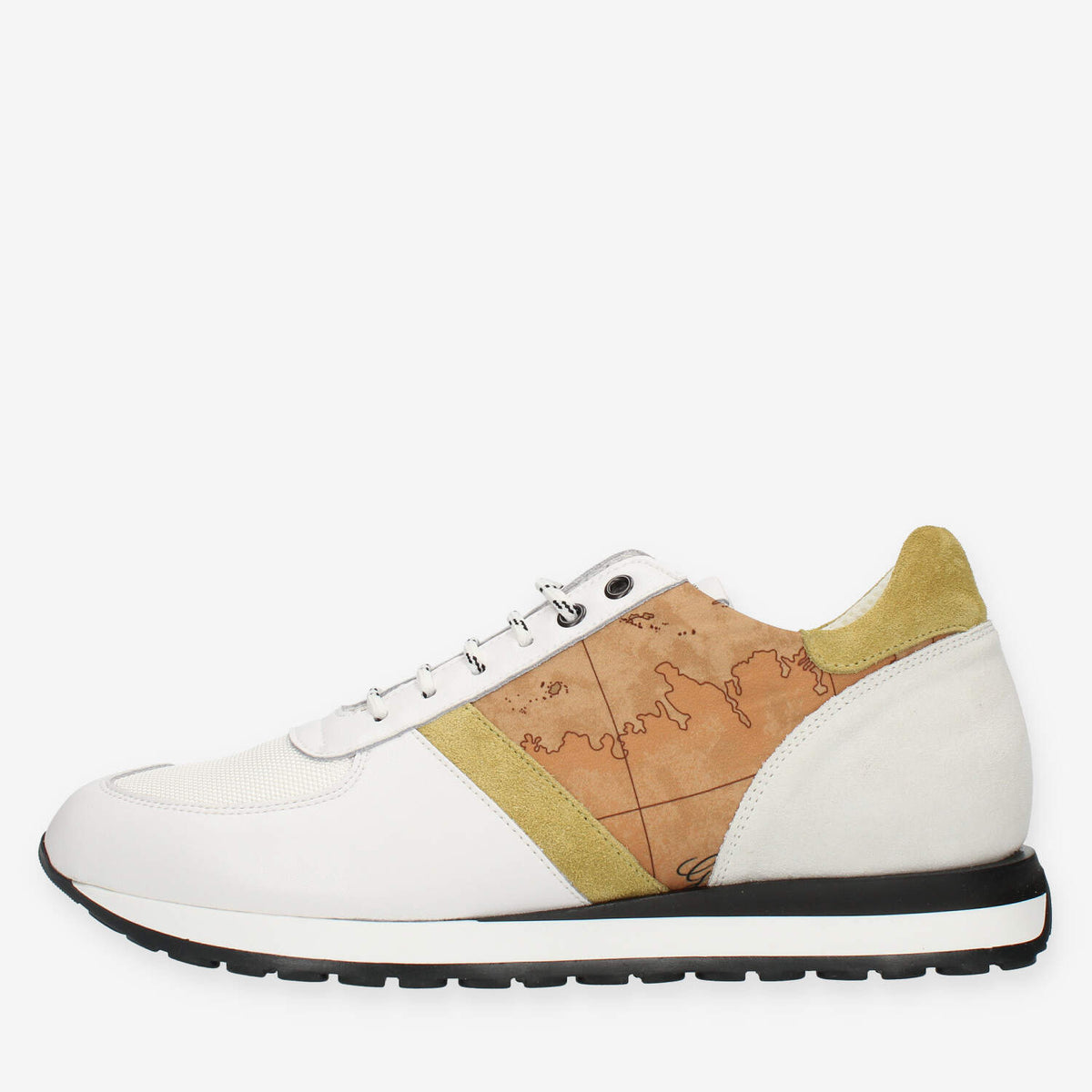 Alviero Martini Prima Classe Sneakers bianche e Geo Classic da uomo