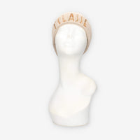 Alviero Martini Prima Classe KC059-1760-0927 Cappello beige con logo Geo Classic