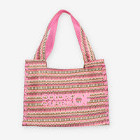 Colors of California HC.HOLLY-PINKN Borsa a spalla rosa in raffia