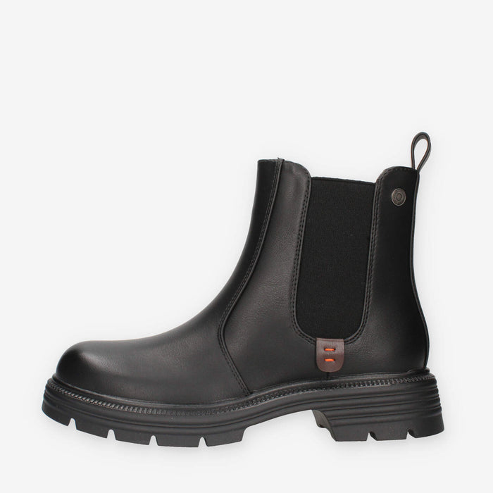 Refresh 173026-NEGRO BOTIN Stivaletti neri da donna