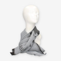 Alviero Martini Prima Classe KS564-1748-0186 Sciarpa rettangolare grigia