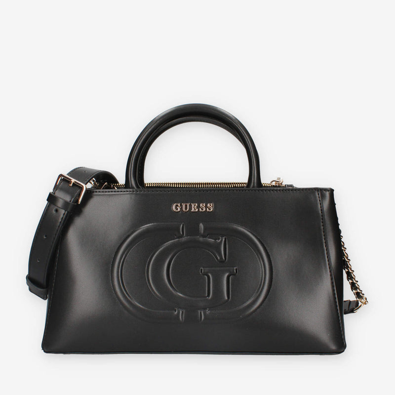 HWEVG9-51305-BLA Guess Borsa a mano nera a 4 scomparti