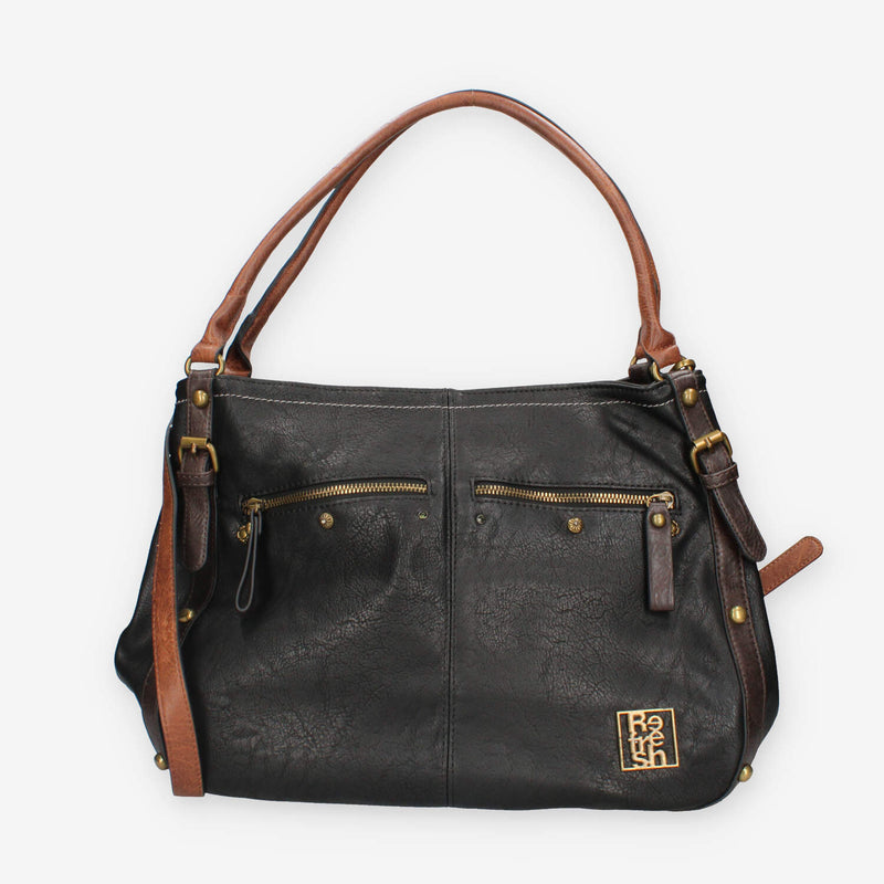 183215-NEGRO Refresh Borsa a spalla nera