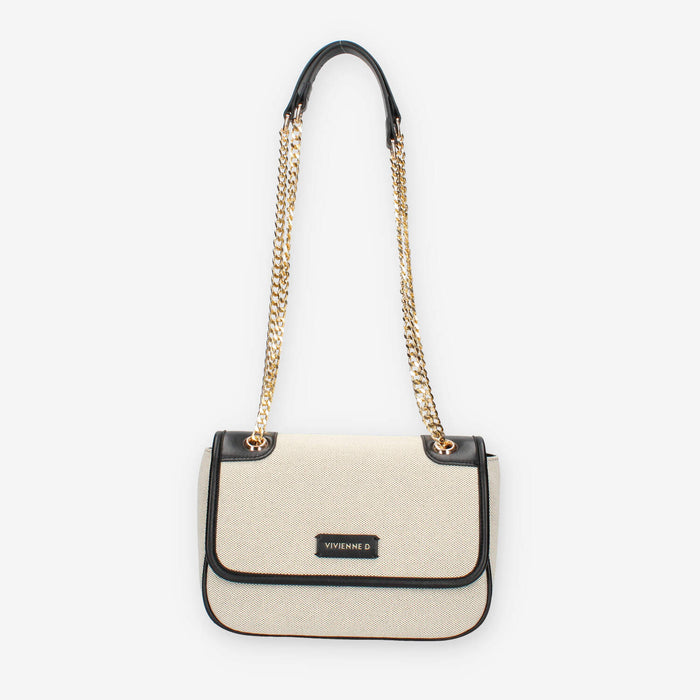 Vivienne D VFA248.NERO BORSA CANVAS