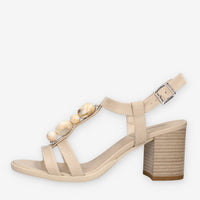 Nero Giardini E615860D-453 Sandali beige da donna