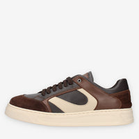 737-COMB1-CAM-TERRA Exton Sneakers da uomo marroni