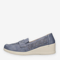 Clia Walk LIGHT34-BLU Slip on blu da donna