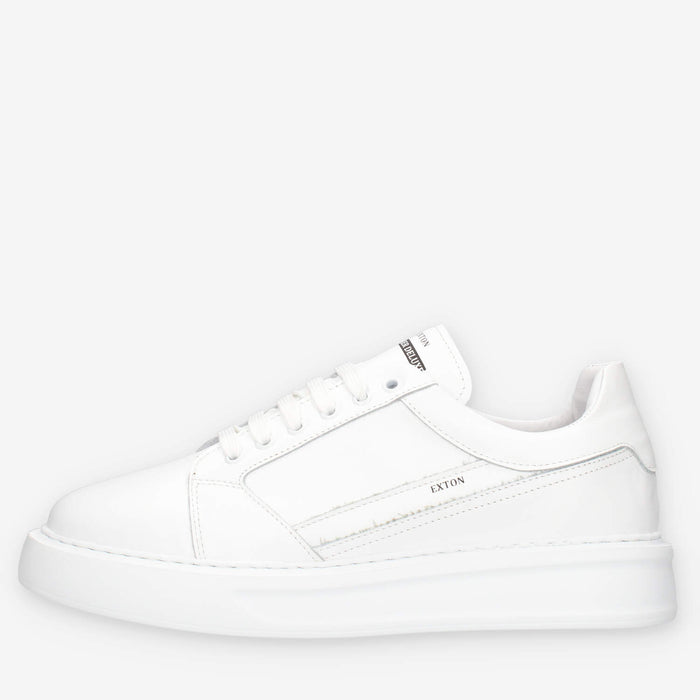 990-NAPPA-BIANCA Exton Sneakers bianche da uomo