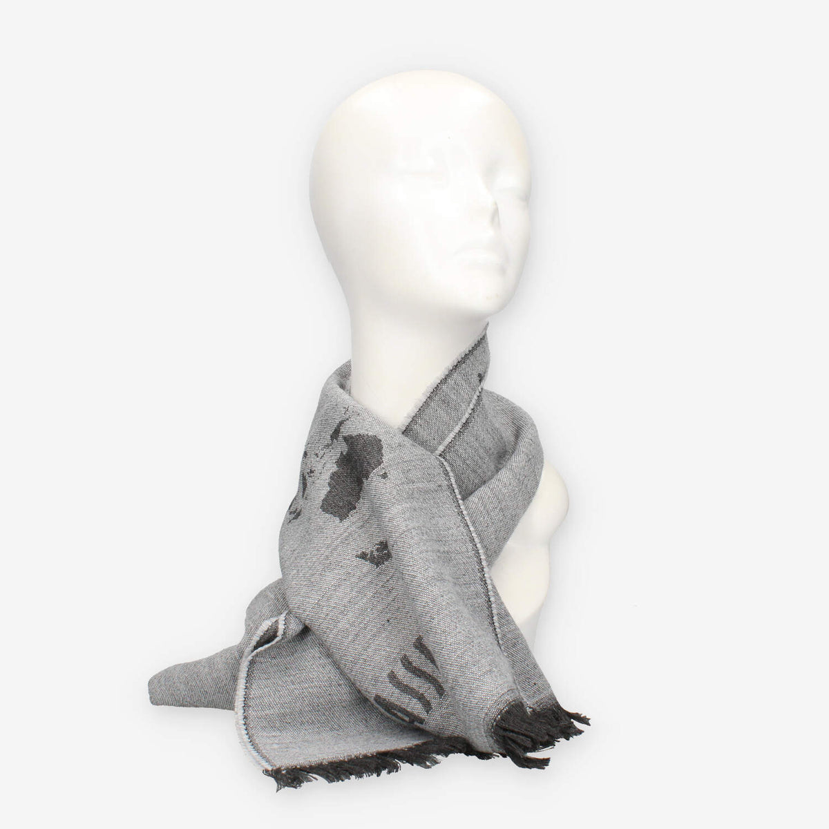 Alviero Martini Prima Classe KS564-1748-0025 Sciarpa rettangolare grigia