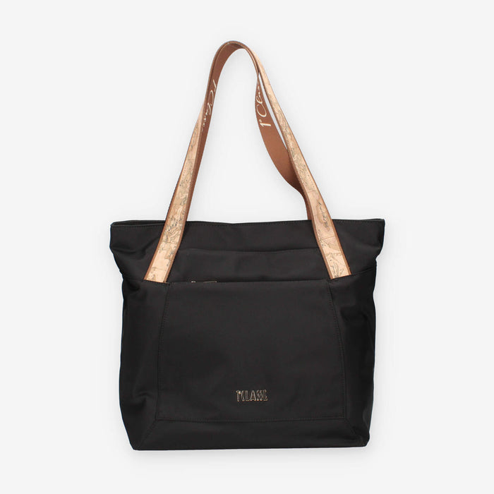 Alviero Martini Prima Classe LLD19-9762-0001 Borsa a spalla nera e Geo Classic