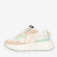 No Name NNVE-KSDS-A4 CARTER JOGGER W Sneakers beige e verdi da donna