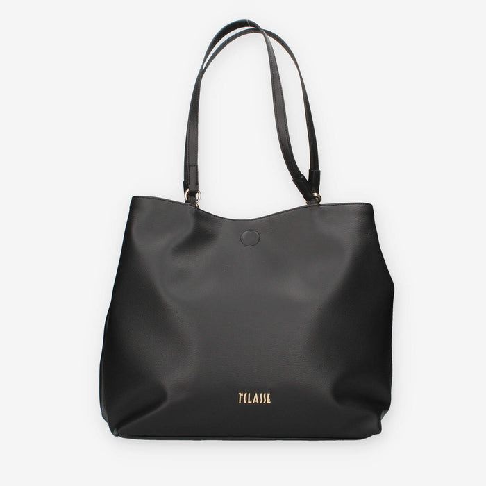 Alviero Martini Prima Classe LMLE28-9729-0001 Shopping reversibile nera e Geo Classic