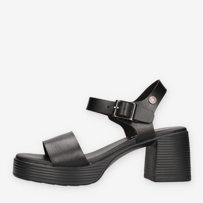 Refresh 175097-NEGRO Sandali neri da donna