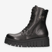 Nero Giardini I514910D-100 Anfibi neri da donna