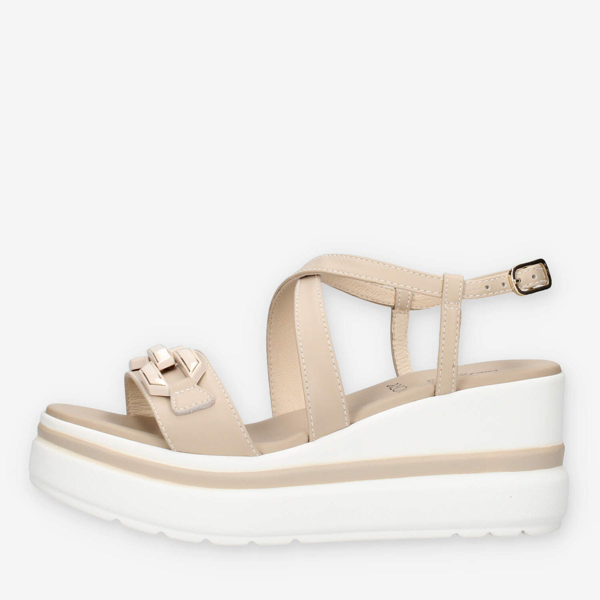 Nero Giardini E615953D-453 Sandali lino da donna