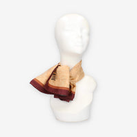 Alviero Martini Prima Classe K3170-ALOE-0313 Foulard rosso acero e Geo Classic