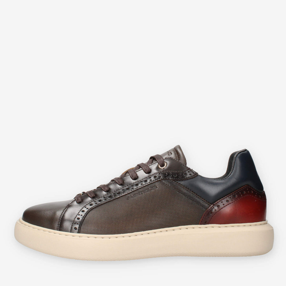 12500-6564AM-COGNAC-COMBI Ambitious Sneakers cognac da uomo