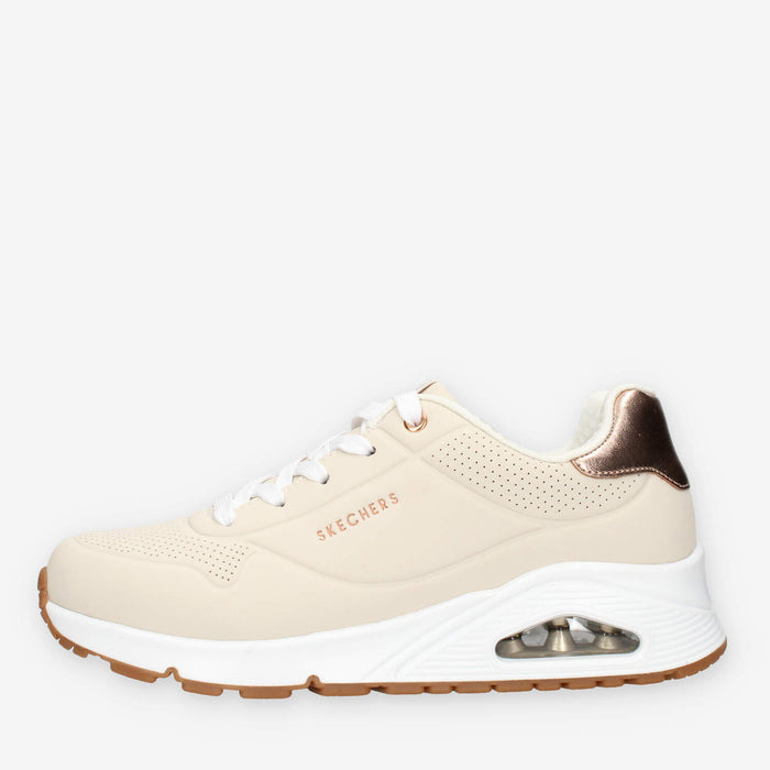 Skechers 310545L-NAT UNO GEN1 - SHIMMER AWAY