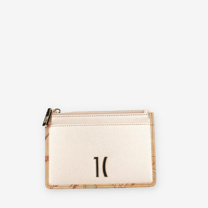 Alviero Martini Prima Classe LMPP50-8620-0411 Bustina porta carte di credito oro e Geo Classic