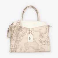 Alviero Martini Prima Classe LLE65-9398-0937 Hand Bag w/detachabl