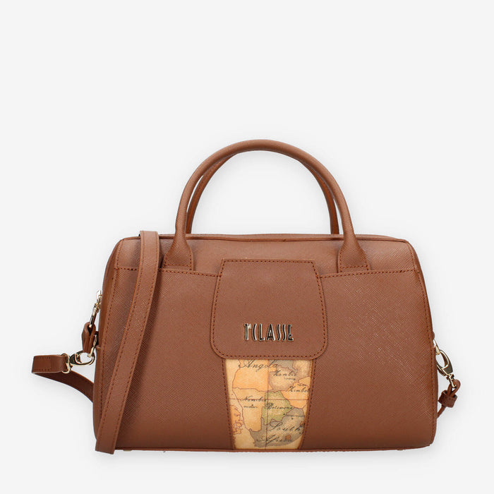 Alviero Martini Prima Classe LLD30-9407-0548 Borsa a mano castagna e Geo Classic