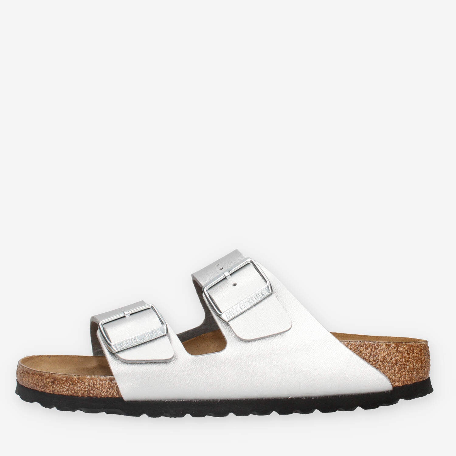 1012283 SILVER Birkenstock Arizona BS Sandali scalzati argento calzata stretta